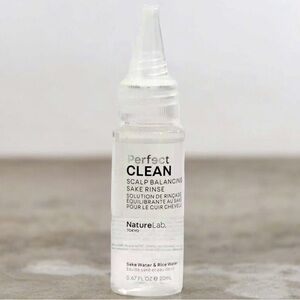 NEW Nature Lab Tokyo Perfect Clean Scalp Balancing Sake Rice Water Rinse 0.67oz